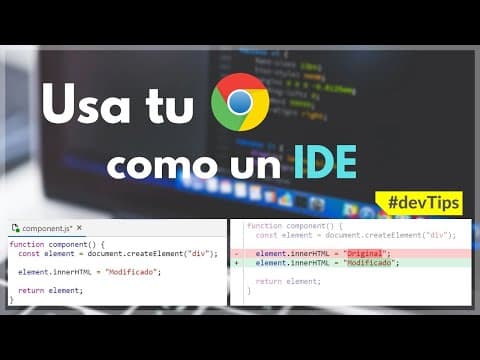 Usa tu navegador como un entorno de desarrollo - #devTips 💡