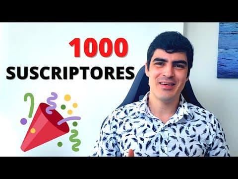 Especial mil suscriptores 🎉 + 10 cosas sobre mí