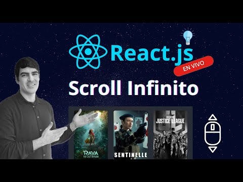 Scroll Infinito, debounce y tips | React.js desde CERO | Creando web de películas - Parte 4